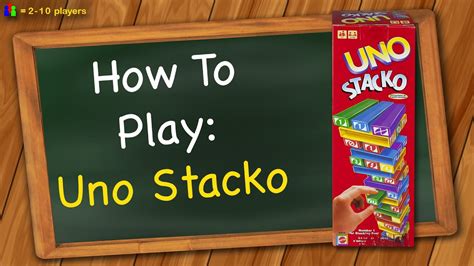 how to play stacko